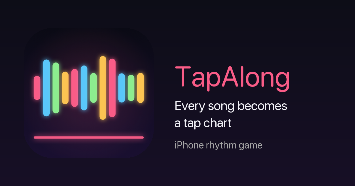 Finally built an offline music tapping game with your own music logo